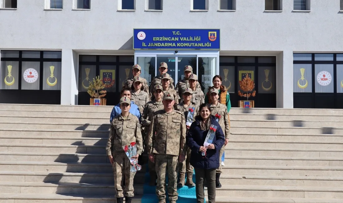 Erzincan İl Jandarma Komutanı Tuğgeneral Veysel Yanık, 8 Mart Dünya