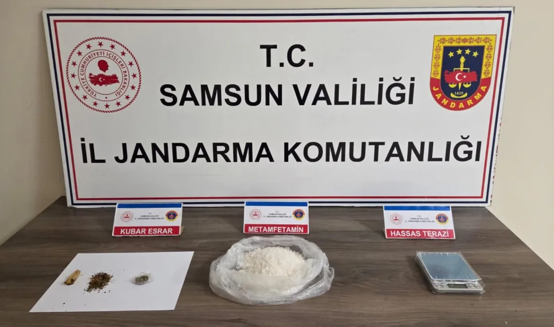 Samsun'un Terme ve Canik ilçelerinde jandarma tarafından yapılan operasyonlarda M.A.