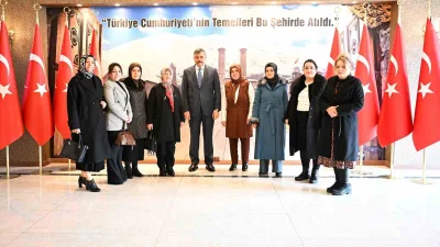 Erzurum Kent Konseyi Kadın Meclisi Başkanı Yadigar Nesrin Şerbetçioğlu ve