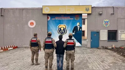 Kağızman'da hakkında 3 yıl hapis cezası bulunan biri jandarma tarafından