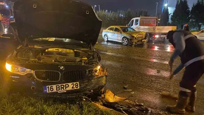Ereğli'de meydana gelen trafik kazasında Özlem D. ve Can B.