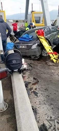 Kuzey Marmara Otoyolu'nda gerçekleşen feci kazada Selman ve Yonca Güngör