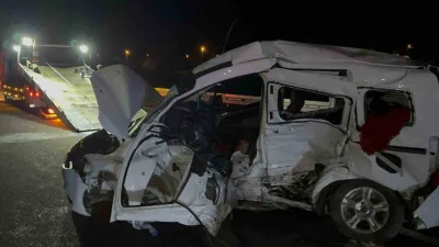 Kars'ın Selim ilçesinde meydana gelen trafik kazasında 2 kişi yaşamını