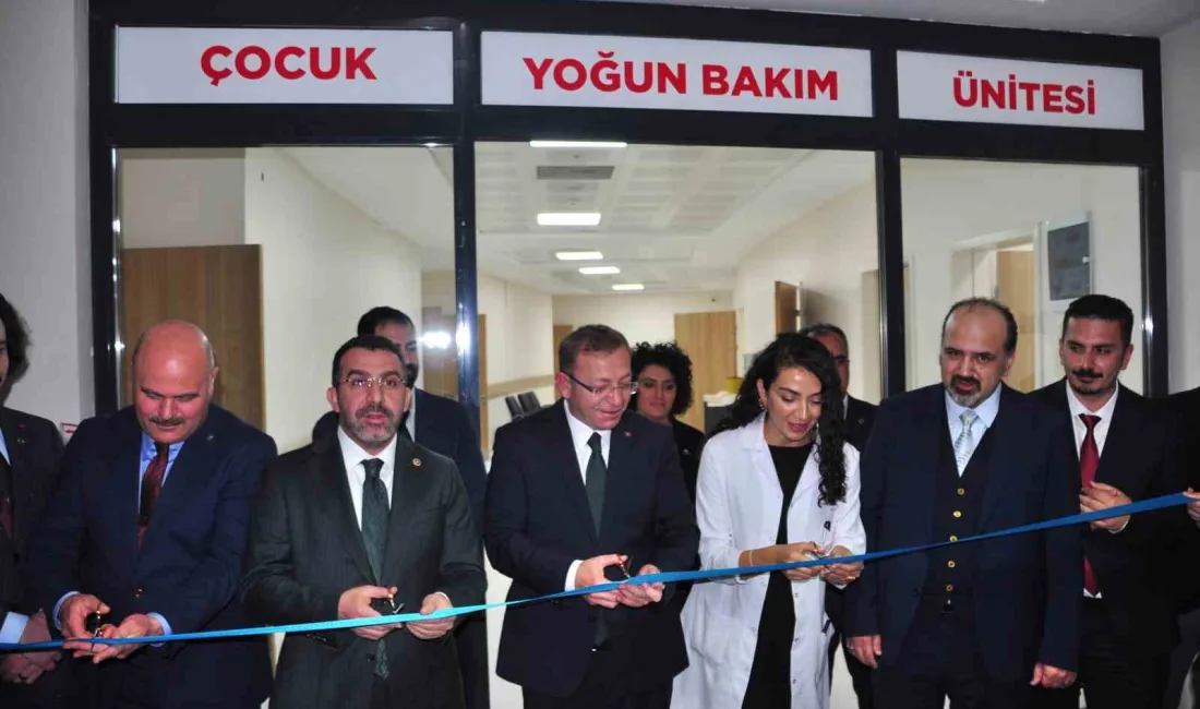 Kars'ta 2. Basamak Çocuk Yoğun Bakım Ünitesi açıldı. Açılış törenine