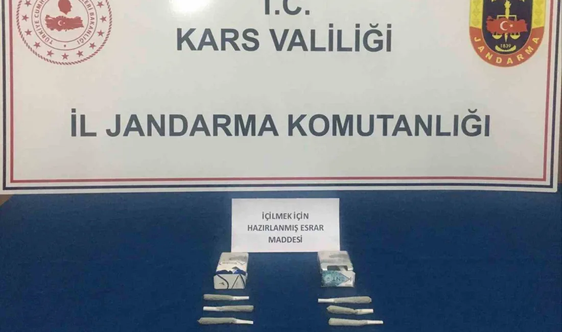 Kars'ta jandarma ekipleri, İranlı uyuşturucu tacirlerine yönelik operasyonlarını sürdürüyor. Yapılan