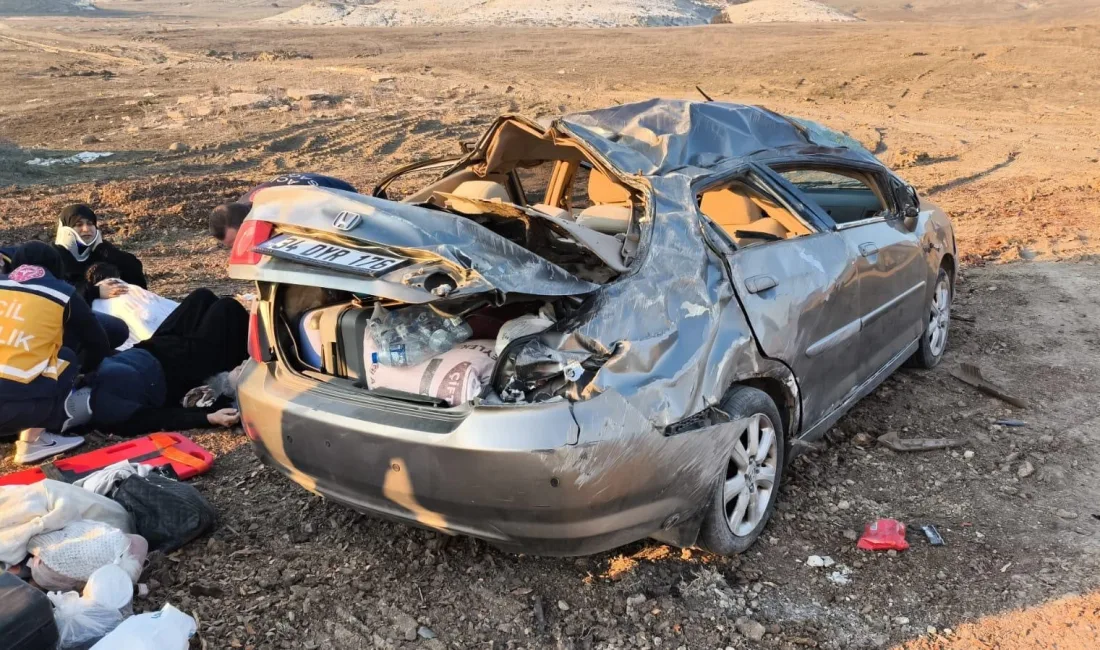 Kastamonu’nun Tosya ilçesi D100 karayolunda otomobilin şarampole uçması neticesinde meydana