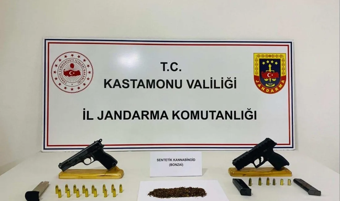 Kastamonu'nun Taşköprü ilçesindeki uyuşturucu operasyonunda Jandarma ekipleri İ.Y.'yi gözaltına aldı.