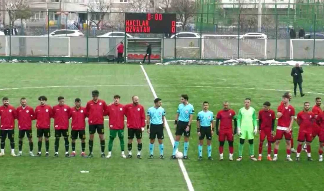 Özvatanspor, Hacılar Erciyesspor'u 1-0 mağlup ederek Play Off 2. haçta