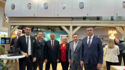 Kemer Belediye Başkanı Necati Topaloğlu, ITB Berlin Fuarı'nda Avrupa ve