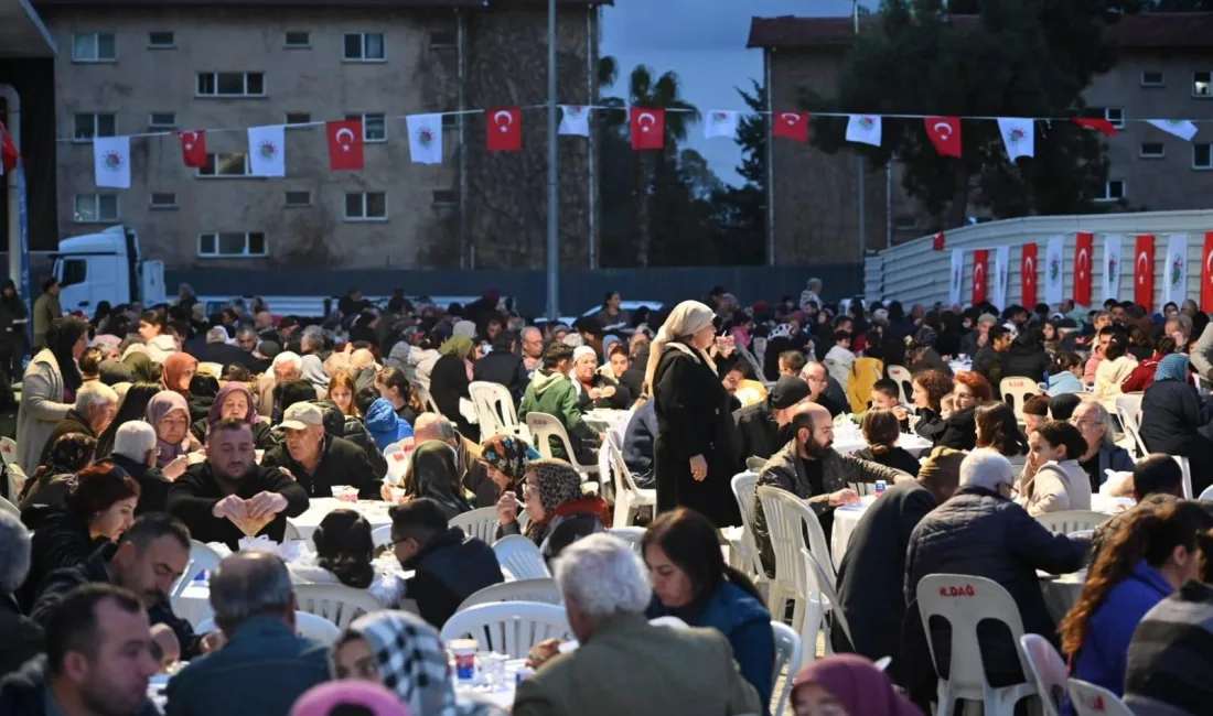 Kepez Belediyesi, Ramazan'ın dayanışma ve paylaşma ayında Santral, Kepez ve