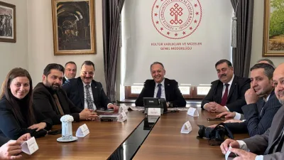 Dr. Süleyman Basa başkanlığındaki Türk İnternet Medya Birliği (TİMBİR) heyeti,