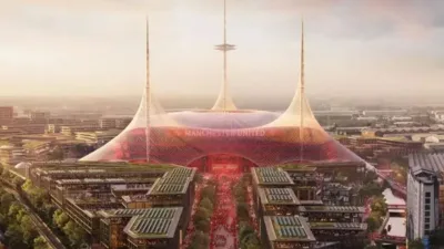 Manchester United, İngiltere'nin en büyük stadyumunu inşa etmeyi planlanıyor. 100