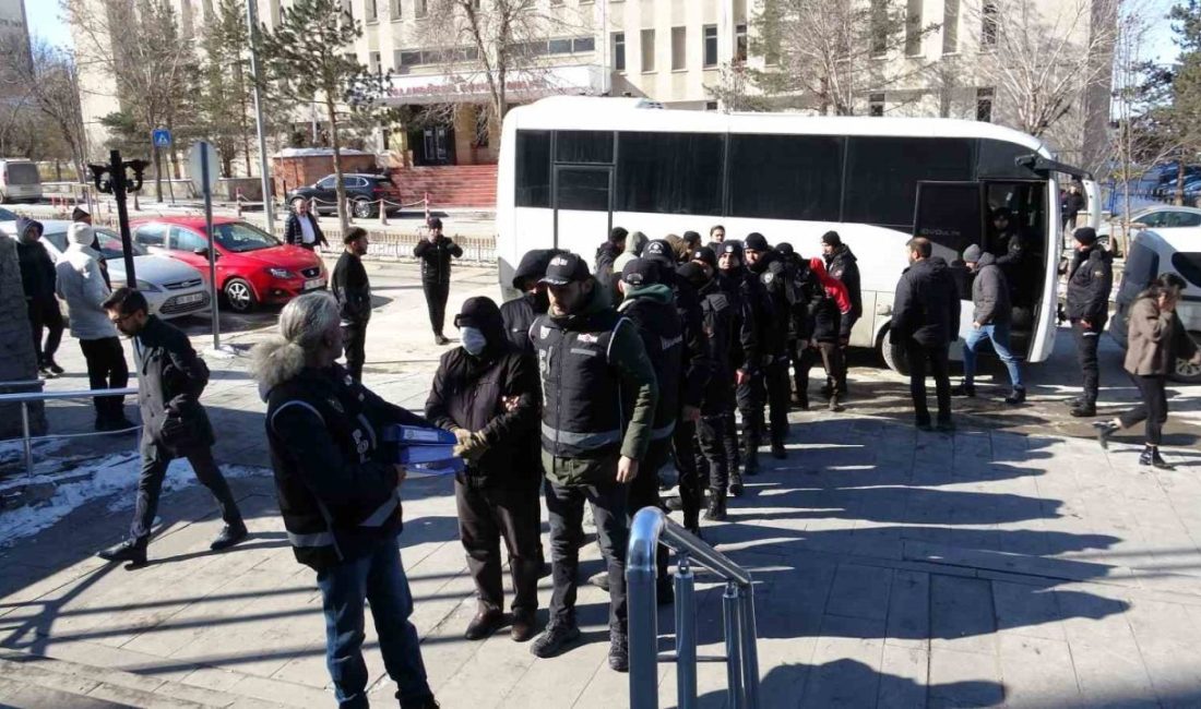 Erzurum'da düzenlenen operasyonda, Milli Eğitim Bakanlığı projelerinde usulsüz kayıt yaparak