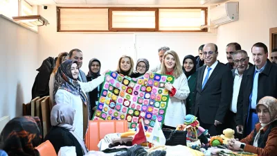 Malatya Milletvekili İnanç Siraç Kara Ölmeztoprak ve Yeşilyurt Belediye Başkanı