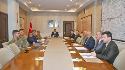 Erzurum Valisi Mustafa Çiftçi başkanlığında gerçekleştirilen toplantıda, Mareşal Fevzi Çakmak