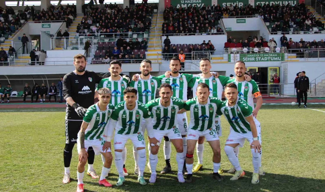 Amasyaspor, Beykoz İshaklı Spor'u 3-1 mağlup ederek galibiyetini 3 penaltı