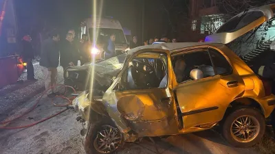 Ordu'da Fatsa ilçesinde meydana gelen trafik kazasında Emrah A. isimli