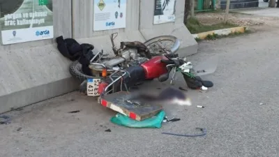 Fatsa ilçesinde cip ile motosikletin çarpışması sonucu meydana gelen trafik