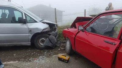 Ordu'da meydana gelen trafik kazasında, Cevat Güzel ve İsa Kuşlu'nun