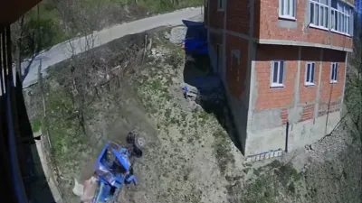 Ordu'nun Korgan ilçesinde patpat tarım aracının uçuruma yuvarlanması sonucu Recep