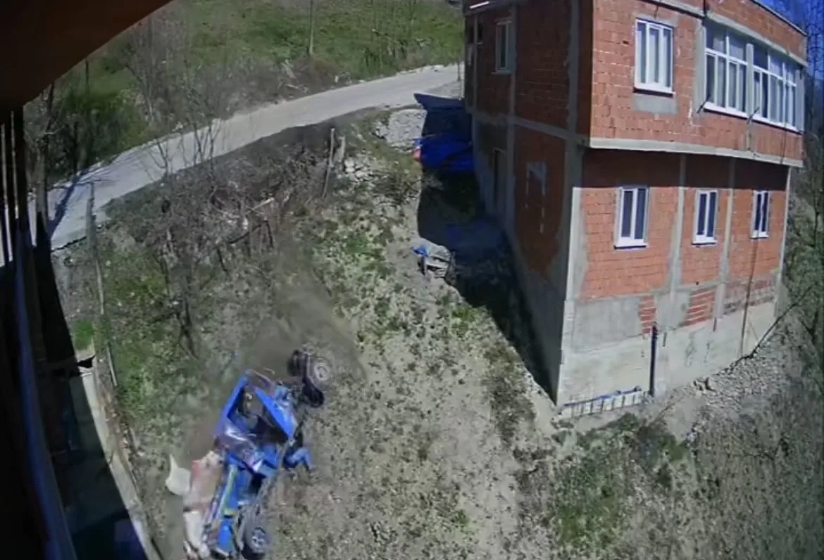 Ordu'nun Korgan ilçesinde patpat tarım aracının uçuruma yuvarlanması sonucu Recep