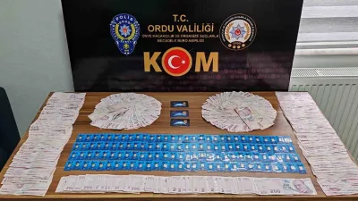Ordu'da sahte altın operasyonunda T.G. isimli şüpheli tutuklandı. 123 adet