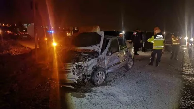Kadirli'de meydana gelen trafik kazasında Hür Mehmet Üzer hayatını kaybetti,