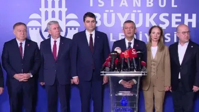 CHP Genel Başkanı Özgür Özel, Demokrat Parti Genel Başkanı Gültekin