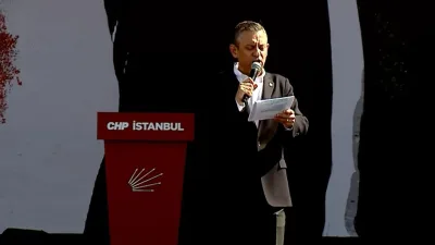 CHP tarafından İstanbul Maltepe'de düzenlenen mitingde konuşan CHP Genel Başkanı