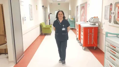 Samsun Vezirköprü Devlet Hastanesi'nde 37 yıldır ebe olarak görev yapan