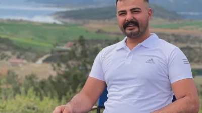 Samsun'un Vezirköprü ilçesinde E.K. (22) isimli genç, babasına ait saman