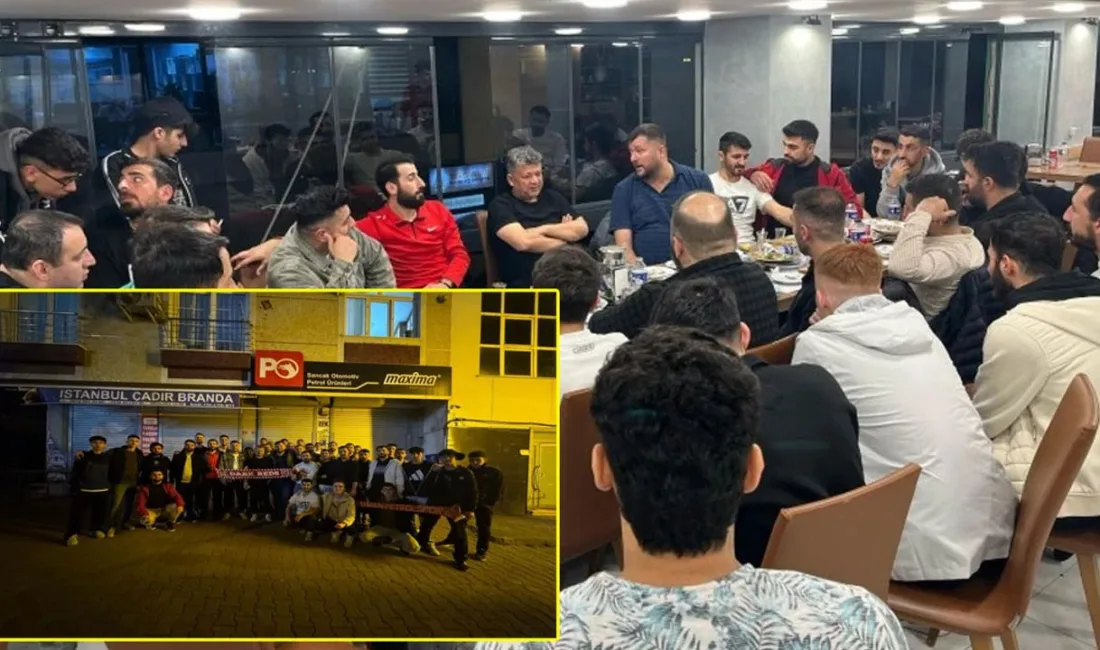 Batman Petrolspor’un Dark Reds taraftar grubu İstanbul’da iftarda buluştu