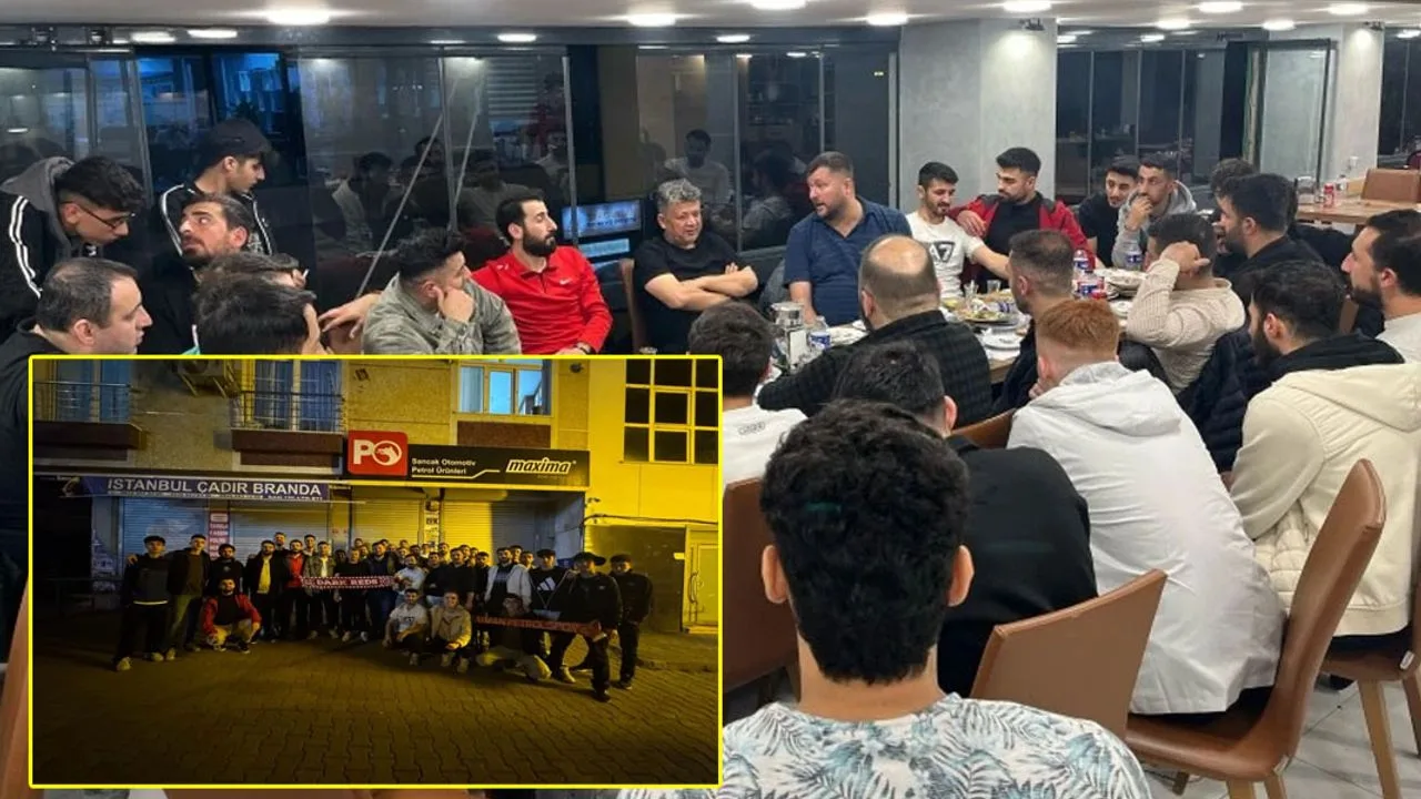 Batman Petrolspor’un Dark Reds taraftar grubu İstanbul’da iftarda buluştu