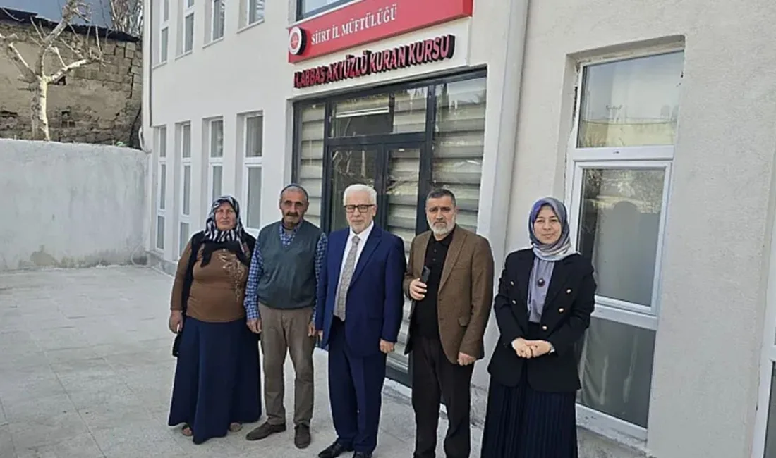 Siirt'in Ulus Mahallesi'nde, Hacı Abbas Akyüzlü'nün katkılarıyla yaptırılan 4-6 yaş