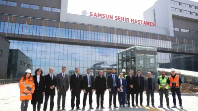 Samsun Şehir Hastanesi'nin açılış sürecinde geri sayım başladı. Sağlık Bakanlığı'na