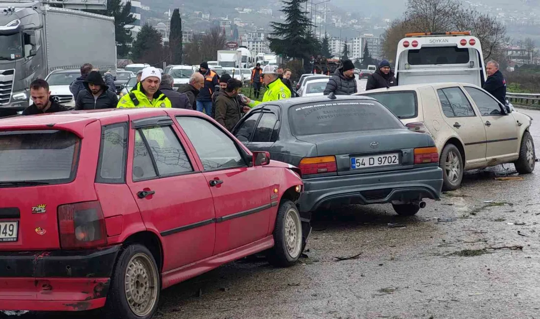 Samsun Canik ilçesinde 200 Evler mevkisinde meydana gelen kaza, 9