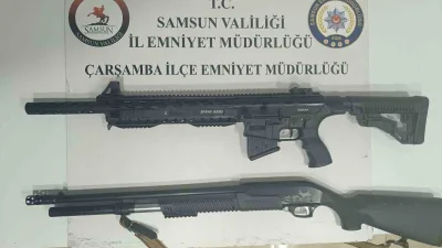 Samsun'da tüfekle ateş açan şahıs, sosyal medyada paylaşılan görüntüler sayesinde