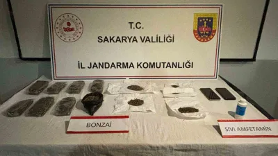 Sakarya'da jandarma operasyonunda uyuşturucu ticareti yapan 2 şahıs tutuklandı. Arifiye