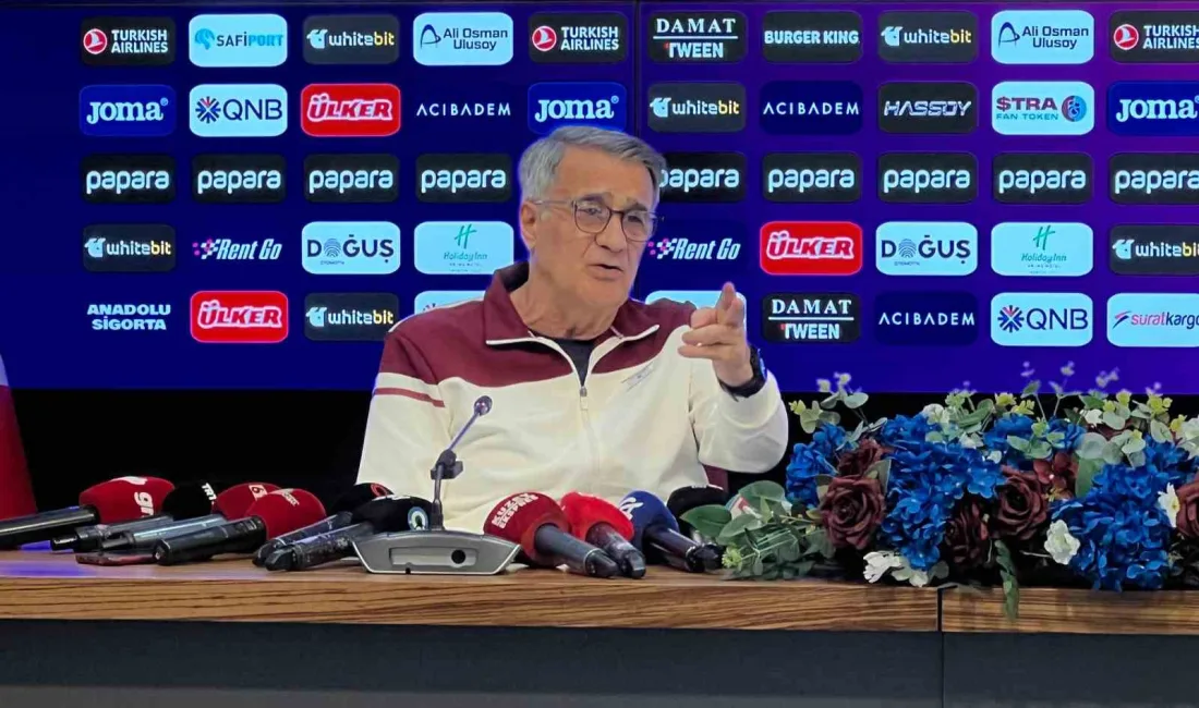 Trabzonspor Teknik Direktörü Şenol Güneş, takımına güvendiğini belirterek, “Korkuları ve