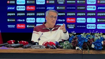Trabzonspor Teknik Direktörü Şenol Güneş, takımına güvendiğini belirterek, “Korkuları ve