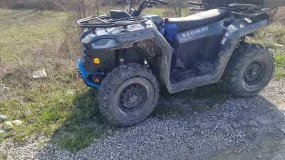 Sinop-Samsun yolu Kabalı Kavşağı'nda meydana gelen trafik kazasında, ATV ile