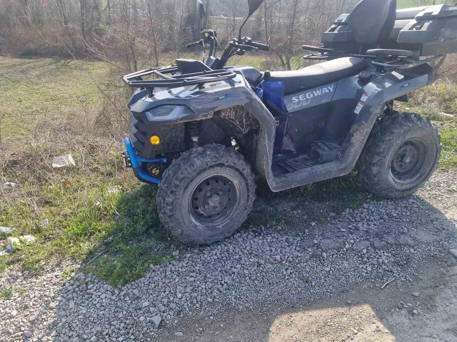 Sinop-Samsun yolu Kabalı Kavşağı'nda meydana gelen trafik kazasında, ATV ile