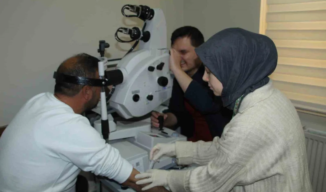 Şırnak Devlet Hastanesi’nde göz anjiyosu hizmeti başlayarak dış sevkleri azaltacaklarını