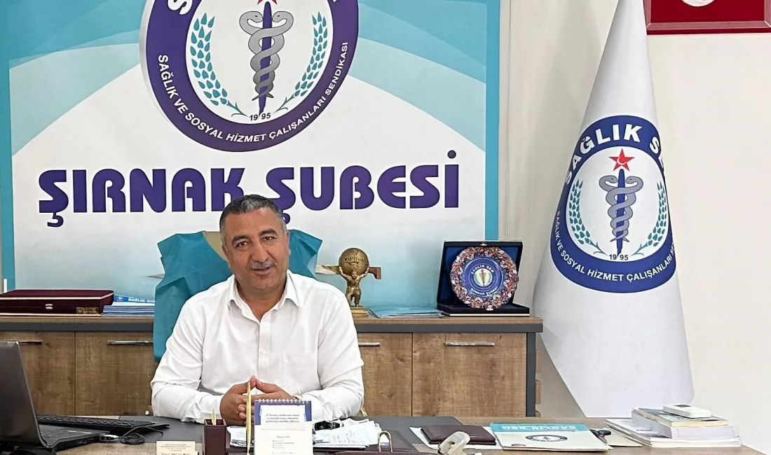 Şırnak Şube Başkanı Sabgatullah Anmal, SABİM üzerinden tehdit edilen doktora