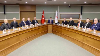 BALDER yöneticileri, Tarım ve Orman Bakanı Yumaklı ile bir araya