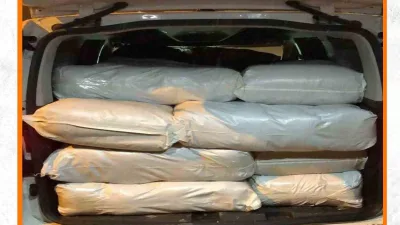 Erzincan'da Kaçakçılık ve Organize Suçlarla Mücadele Şube Müdürlüğü, şüpheli araçta