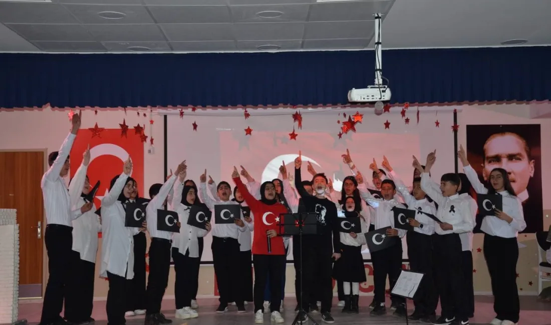 Erzincan’ın Tercan ilçesinde, 18 Mart Şehitleri Anma Günü ve Çanakkale