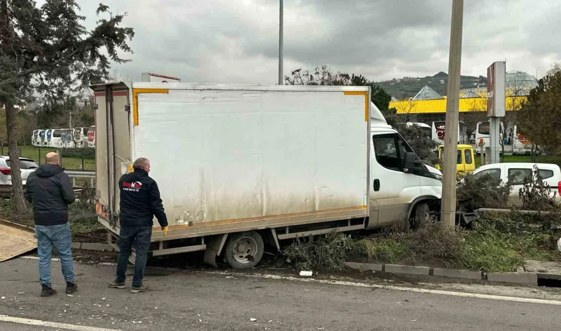 Samsun'da tırın kamyonete çarpması sonucu meydana gelen kazada Coşkun K.