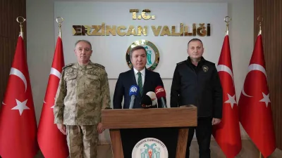 Erzincan Valisi Hamza Aydoğdu, Toplu Sera Bölgesi Projesi kapsamında şehre