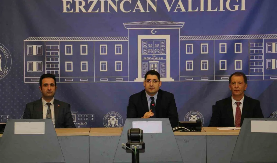 Erzincan Vali Yardımcısı Yusuf İzci başkanlığında, Erzincan Toplu Sera Bölgesi